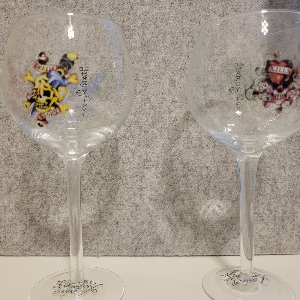 Ed Harrdy Wine Glasses